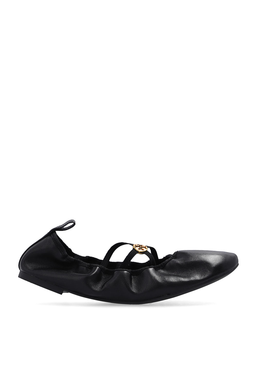 Black Ballet flats with logo Tory Burch IetpShops Morocco